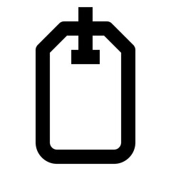 Price Tag line icon
