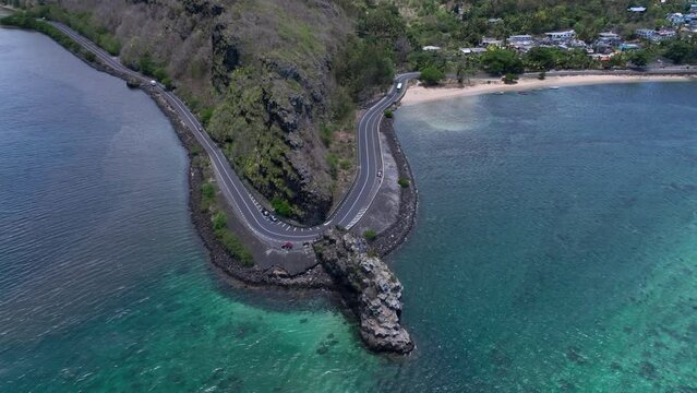 Baie Du Cap Maconde View Point, Mauritius Attractions, Aerial View
