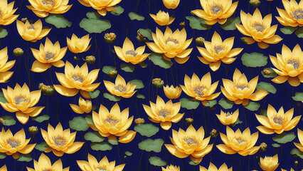 seamless pattern, abstract floral background. created using generative ai technology