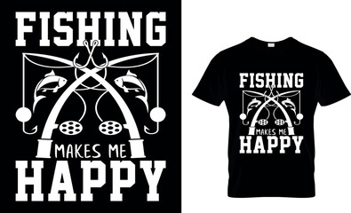 fishing makes me happy