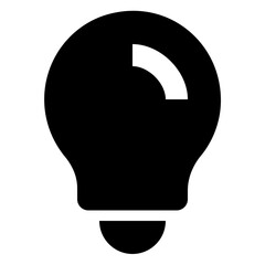 Bulb glyph icon