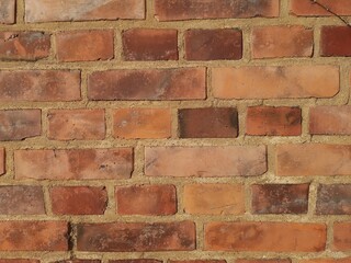 Red brick texture