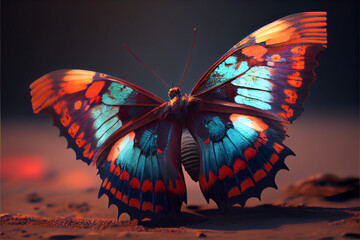beautiful colorful butterfly