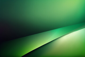  Gradient green colors background created with Generative AI 