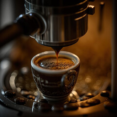 Mocne espresso - obrazy, fototapety, plakaty