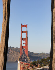 Afternoon view of the Golden Gate Bridge