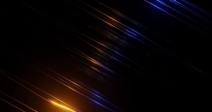 3d render with yellow and purple stripes