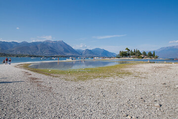Manerba, punta verde, Brescia, isola dei conigli
