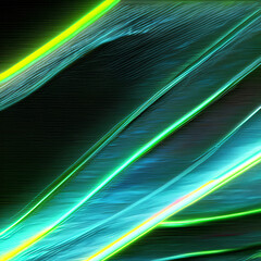 Abstract Waves Background Neon "Generative AI"