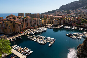 Naklejka premium summertime street views from Monaco 