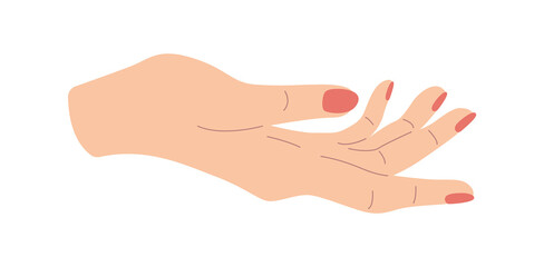 Female Hand with Manicure