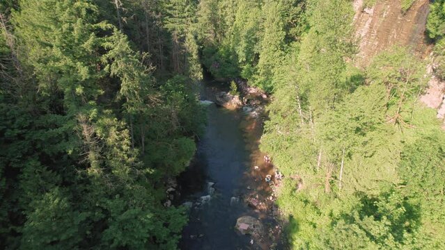 Green River Gorge Washington Aerial View