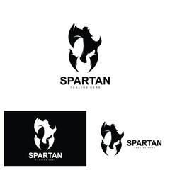 Spartan Logo, War Helmet Suit Vector, Barbarian Armor Icon, Viking, Gym Fit Design, Fitness