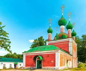 Fototapeta na wymiar Russia Pereslavl Zalessky Church of Alexander Nevsky