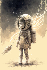 A Girl in a Spacesuit