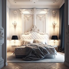 Chambre à coucher confortable