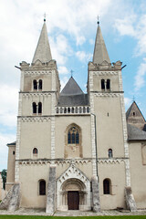 Fototapeta na wymiar Saint Martin's Cathedral in Spisska Kapitula, Slovakia - UNESCO World Heritage site