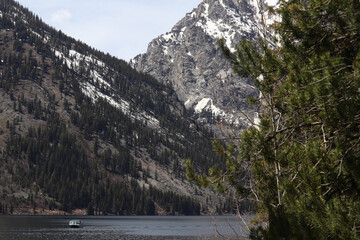 Ferry on Jenny Lake