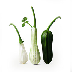 zucchini photo, healthy, vegetables, green and white, garden, kitchen, cooking, recipe, white background