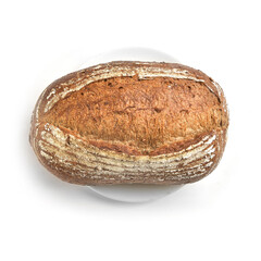 Whole wheat bread. There are photo and vector versions for design idea. Different from other types, bread made with whole wheat is a little bit tough, dry. It is very famous in Europe, North America