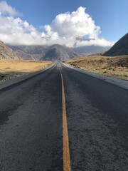 Chuisky tract. one of the most beautiful roads in the world. Russia