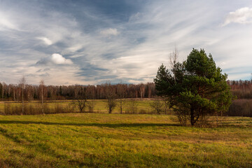 Spring in the Latvian countryside