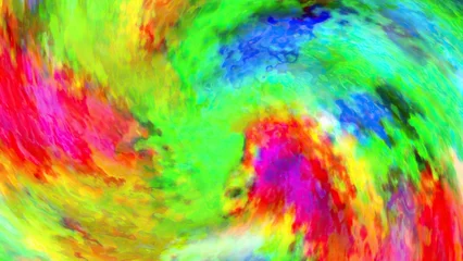 Foto auf Acrylglas Gemixte farben Weather Hurricane On Radar And Satellite