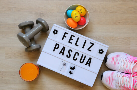 Happy and healthy Easter in Spanish