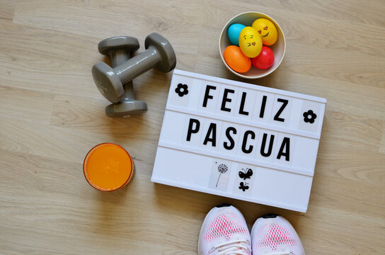 Happy and healthy Easter in Spanish