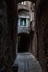Fototapeta premium a historic medieval Italian town
