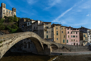 Fototapeta premium a historic medieval Italian town
