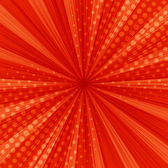 red star burst background