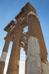 ruins of a roman temple