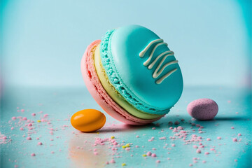 Obraz premium Colorful macaroon 