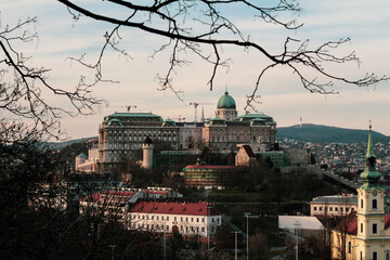 Fototapeta na wymiar Budapest Castle