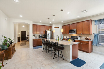modern dining room