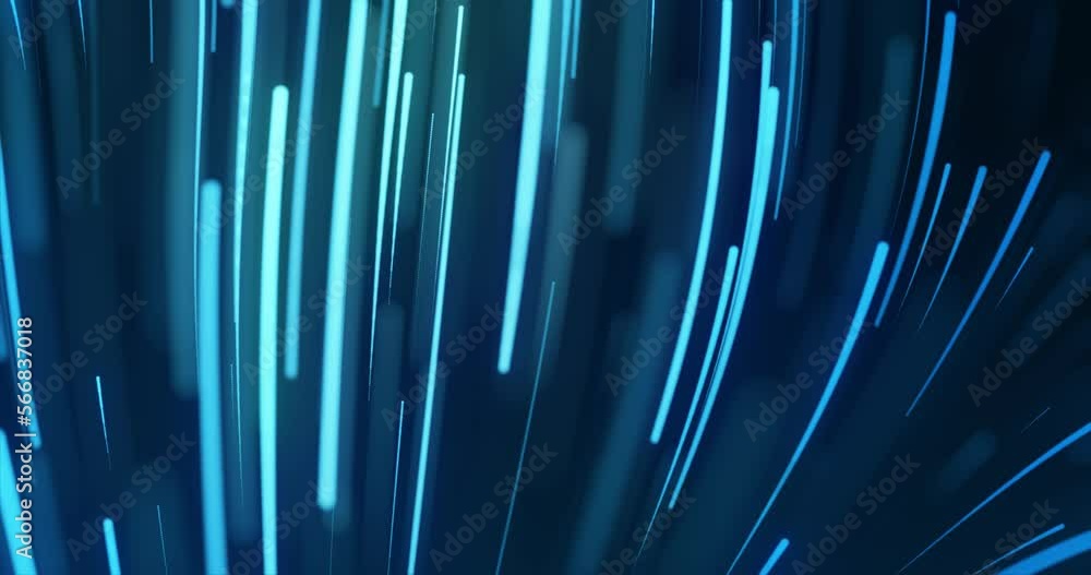 Aufkleber tech background. abstract digital high tech visuals with high speed data transfer. 4k loop