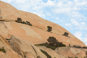 Landscapes in the Mediterranean on the coast of Sardinia, La Maddalena