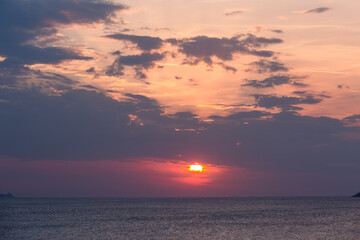 Summer Mediterranean landscapes around Sardinia