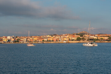Naklejka premium Summer Mediterranean landscapes around Sardinia