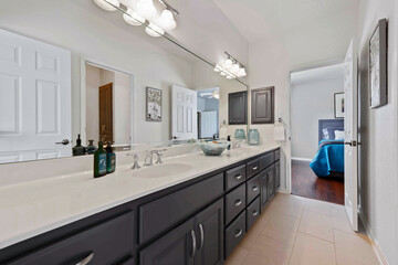 White master bathroom 