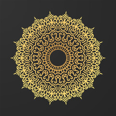 Ornament decoration background for henna art, wedding invitation design