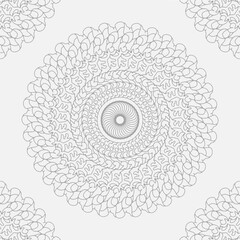 lace ornament design of mandala design