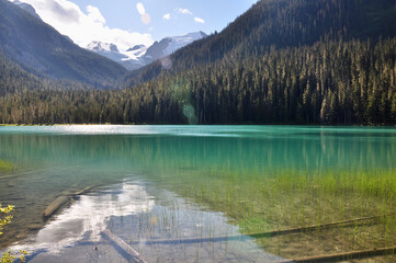 view from lower Joffreey Lake