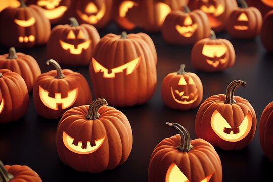 Jack O Lanterns Backgrounds White Images – Browse 41,708 Stock Photos