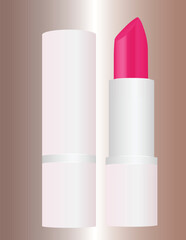 Lipstick Vector, Makeup, Cosmetics 