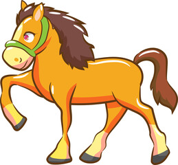 Horse png graphic clipart design