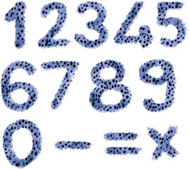 abstract animal skin pattern vector	
