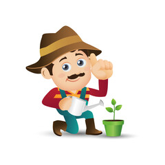 People Set - Profession - Farmer 