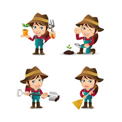 People Set - Profession - Farmer